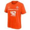 Brittney Griner Connecticut Sun Nike Youth Explorer Edition Name & Number T-Shirt - Orange - Side View