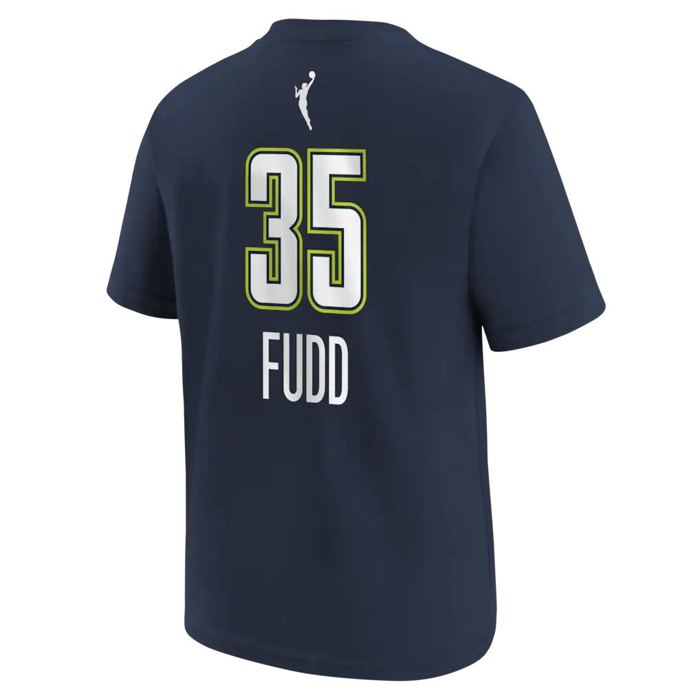 Azzi Fudd Dallas Wings Nike Youth Explorer Edition Name & Number T-Shirt