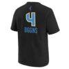 Skylar Diggins Chicago Sky Nike Youth Explorer Edition Name & Number T-Shirt - Black - Detail View