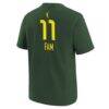 Awa Fam Seattle Storm Nike Youth Explorer Edition Name & Number T-Shirt - Green - Detail View