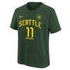 Awa Fam Seattle Storm Nike Youth Explorer Edition Name & Number T-Shirt - Green - Side View