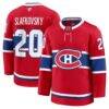 Juraj Slafkovsky Montreal Canadiens Fashion7 Premium Jersey - Red - Front View