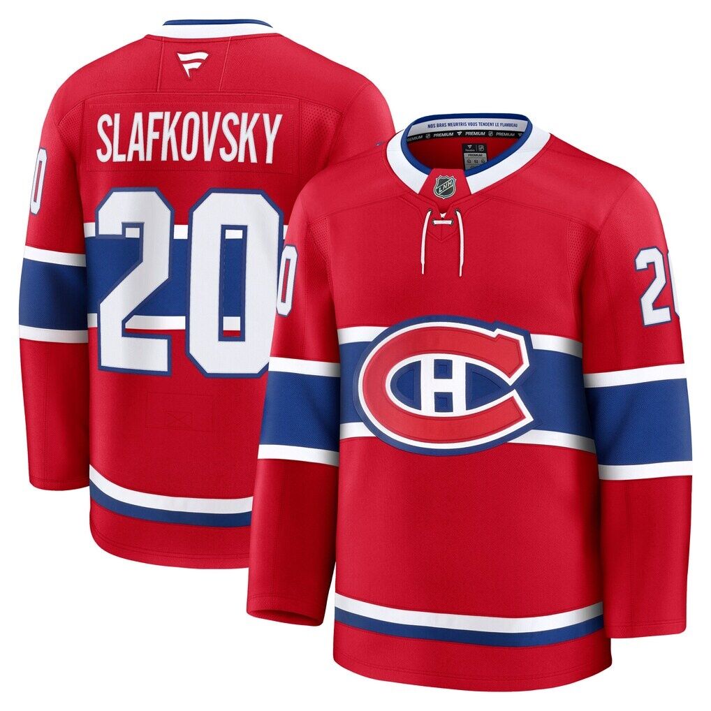 Juraj Slafkovsky Montreal Canadiens Fashion7  Premium Jersey