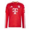 Bayern Munich adidas 2026/27 Home Replica Long Sleeve Jersey - Red - Alt1