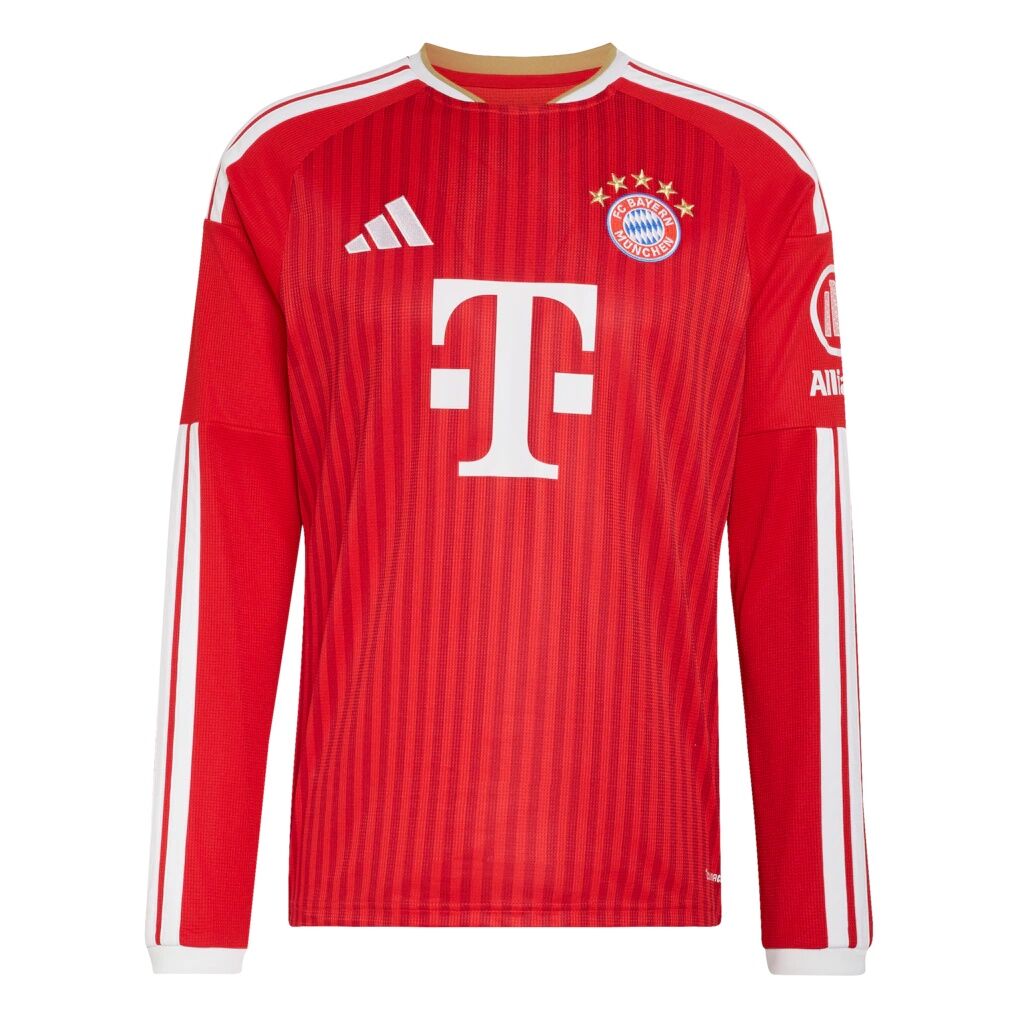Bayern Munich adidas 2026/27 Home Replica Long Sleeve Jersey