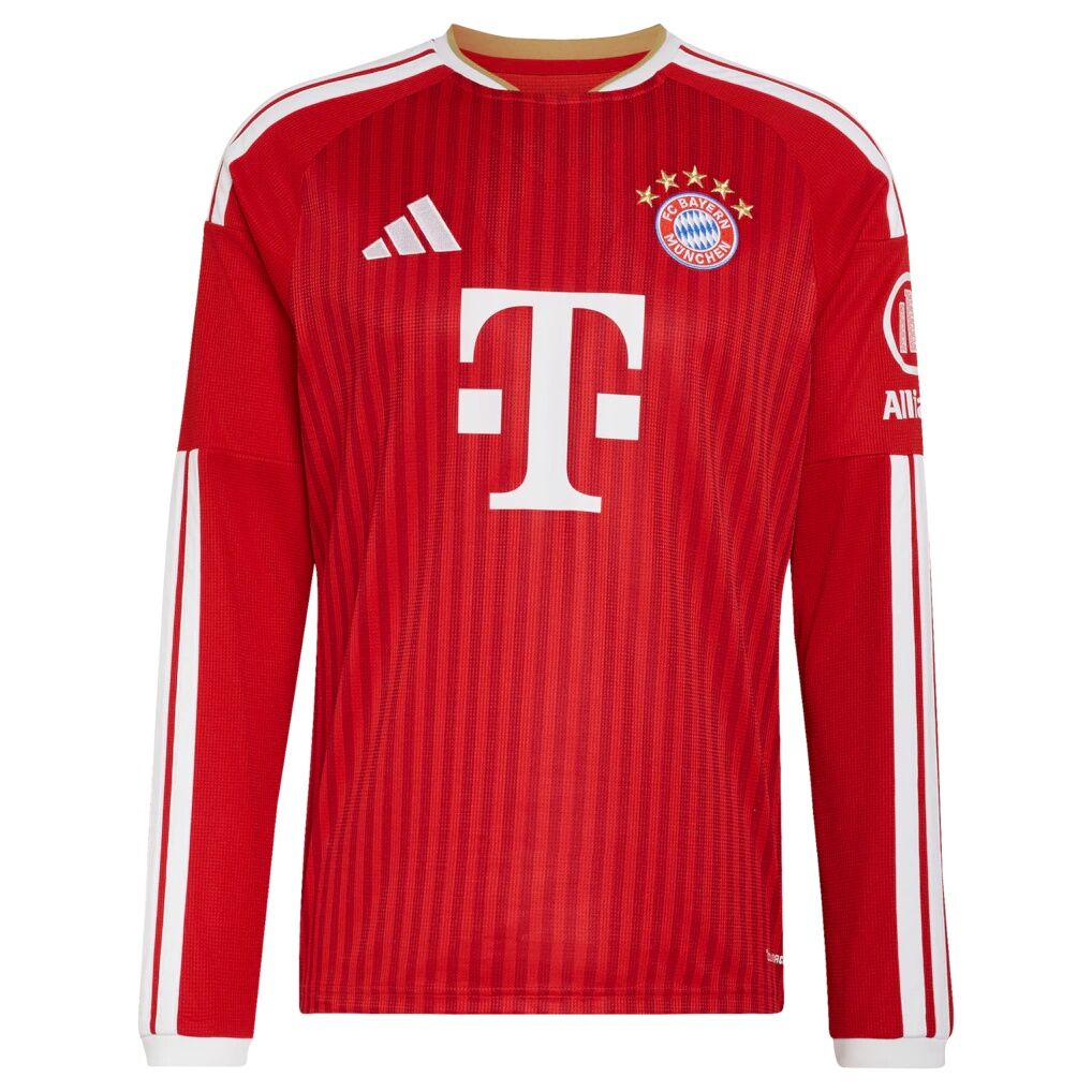 Joshua Kimmich Bayern Munich adidas 2026/27 Home Replica Long Sleeve Jersey