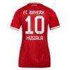 Jamal Musiala Bayern Munich adidas Women's 2026/27 Home Replica Jersey - Red - Detail View