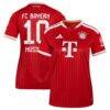 Jamal Musiala Bayern Munich adidas Women's 2026/27 Home Replica Jersey - Red - Front View
