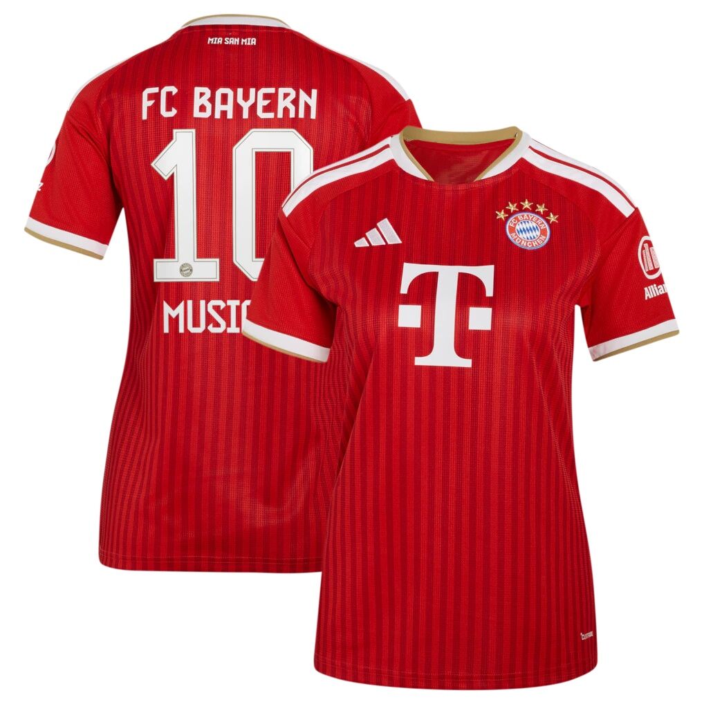 Jamal Musiala Bayern Munich adidas Women's 2026/27 Home Replica Jersey