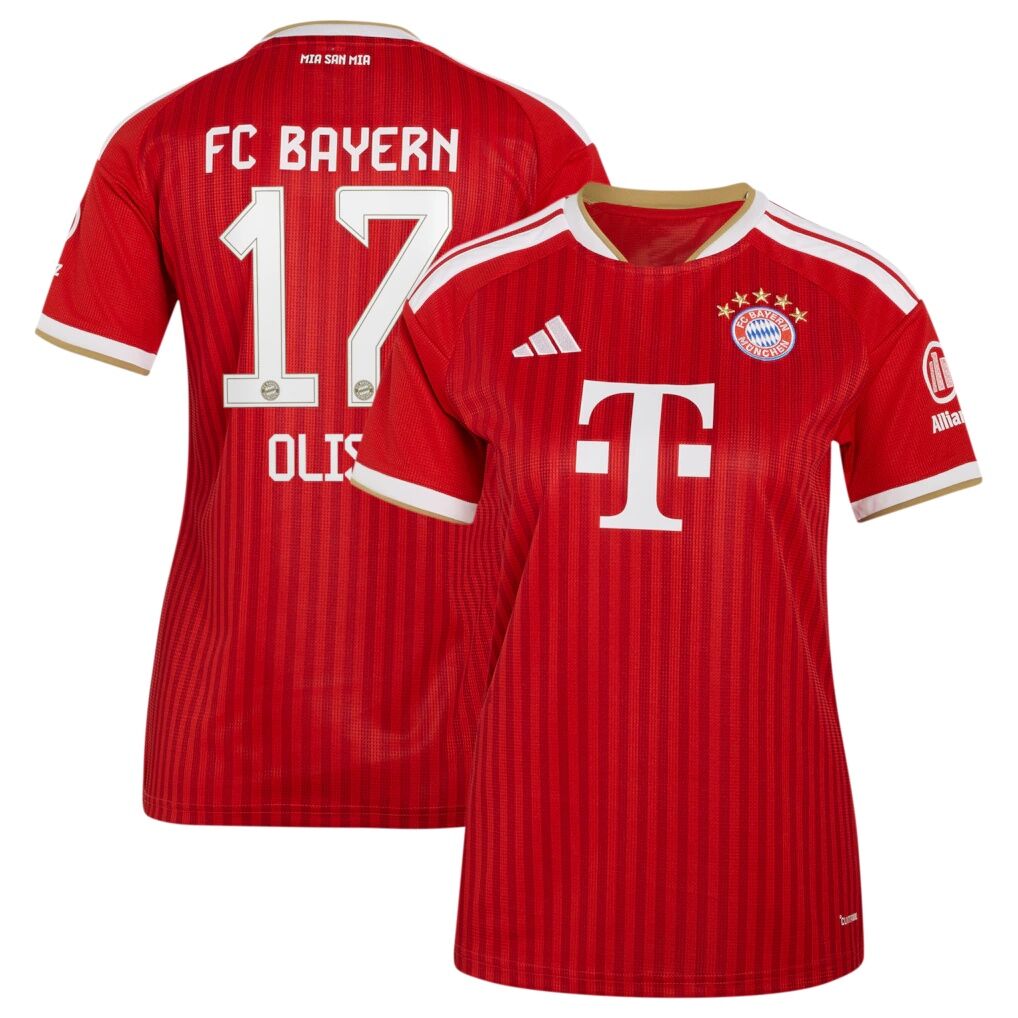 Michael Olise Bayern Munich adidas Women's 2026/27 Home Replica Jersey
