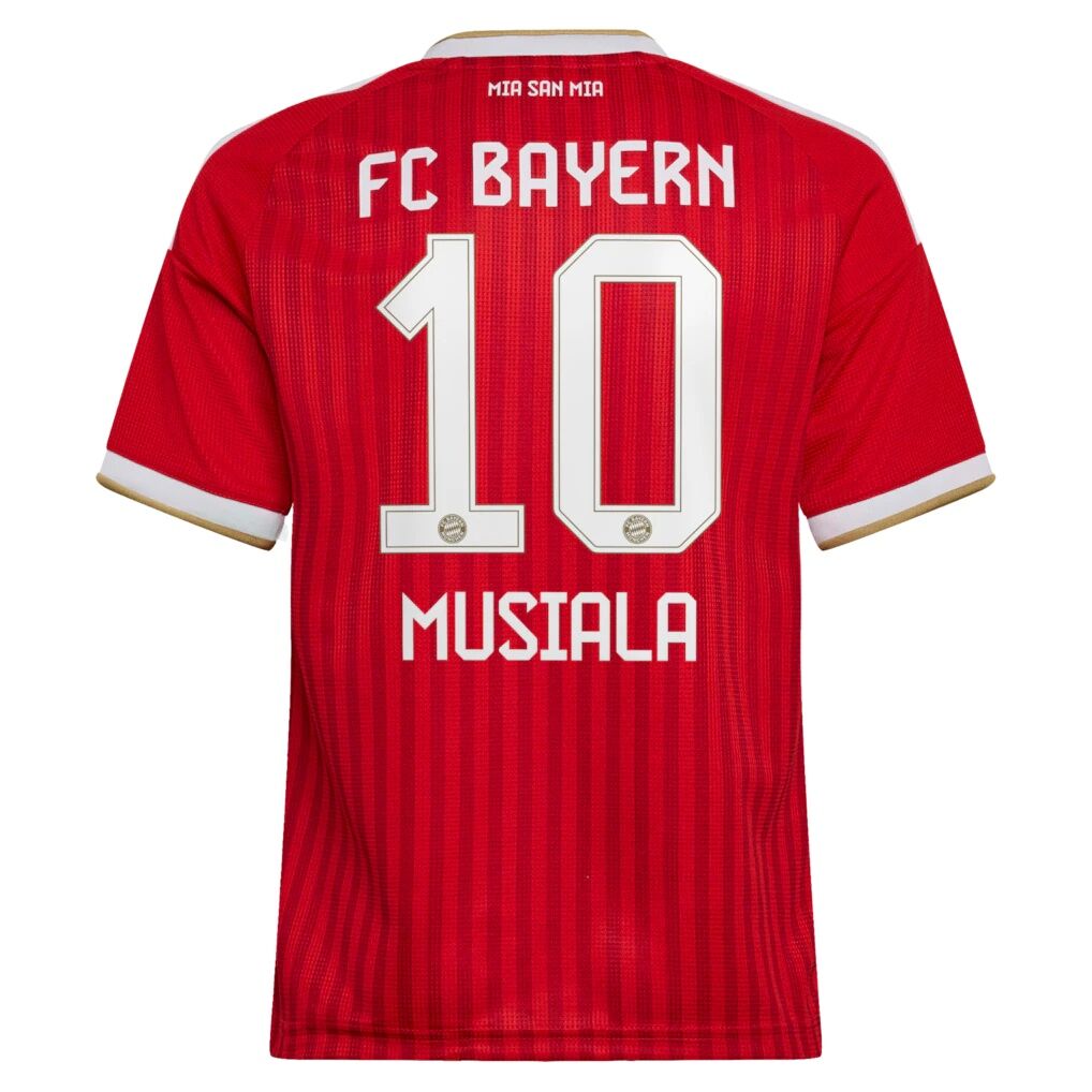 Jamal Musiala Bayern Munich adidas Youth 2026/27 Home Replica Jersey
