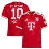 Jamal Musiala Bayern Munich adidas Youth 2026/27 Home Replica Jersey - Red - Front View