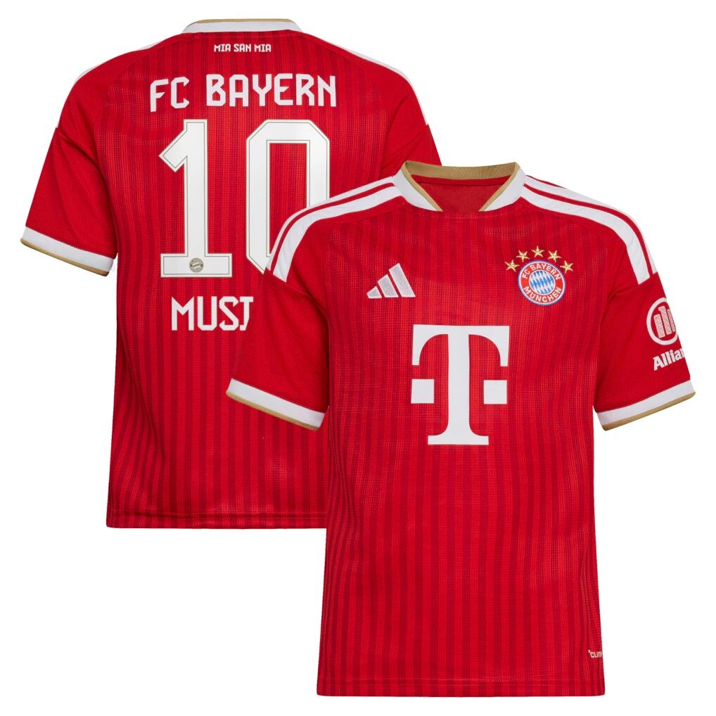 Jamal Musiala Bayern Munich adidas Youth 2026/27 Home Replica Jersey