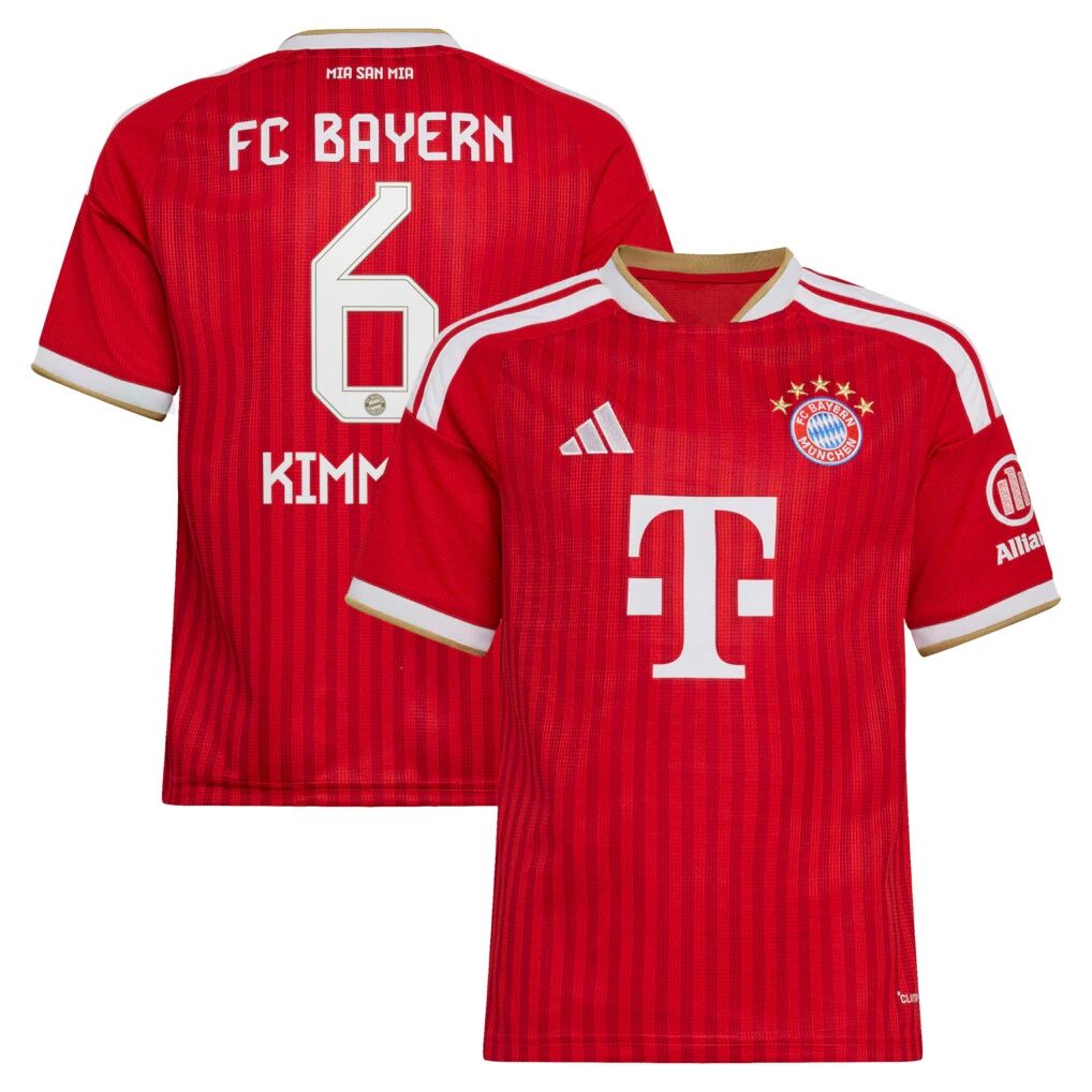 Joshua Kimmich Bayern Munich adidas Youth 2026/27 Home Replica Jersey