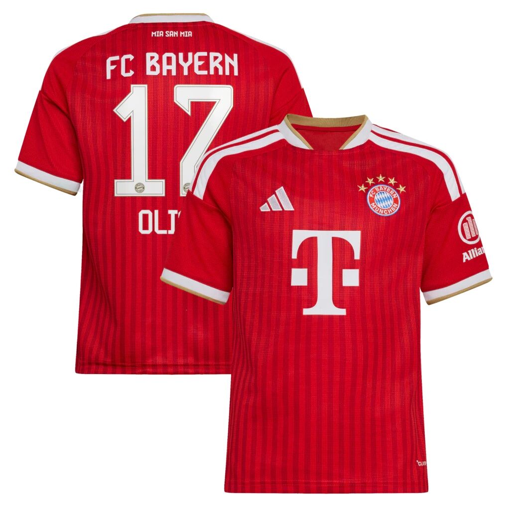 Michael Olise Bayern Munich adidas Youth 2026/27 Home Replica Jersey