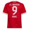 Harry Kane Bayern Munich adidas Youth 2026/27 Home Replica Jersey - Red - Detail View