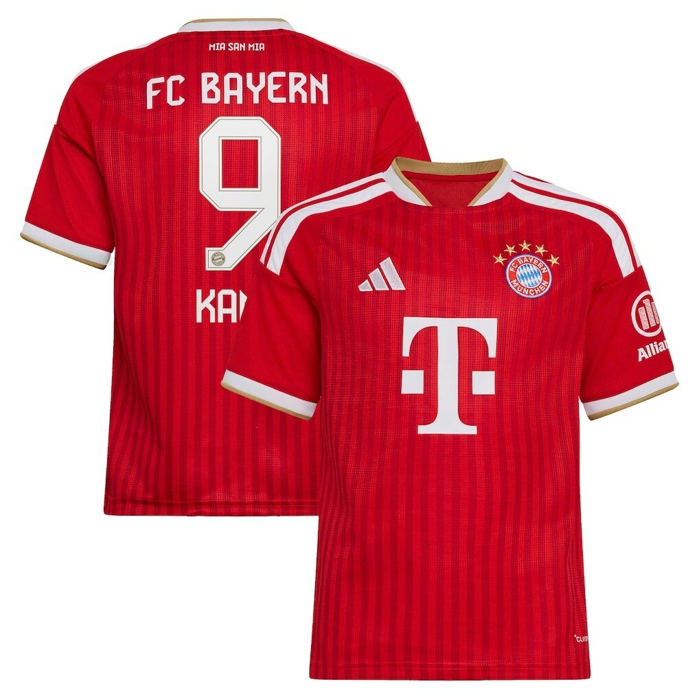 Harry Kane Bayern Munich adidas Youth 2026/27 Home Replica Jersey
