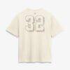Cooper Flagg Dallas Mavericks Women's Floral Name & Number T-Shirt - Cream - Detail View