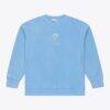 Los Angeles Chargers Mitchell & Ness Micro Logo Fleece Sweatshirt - - Front View