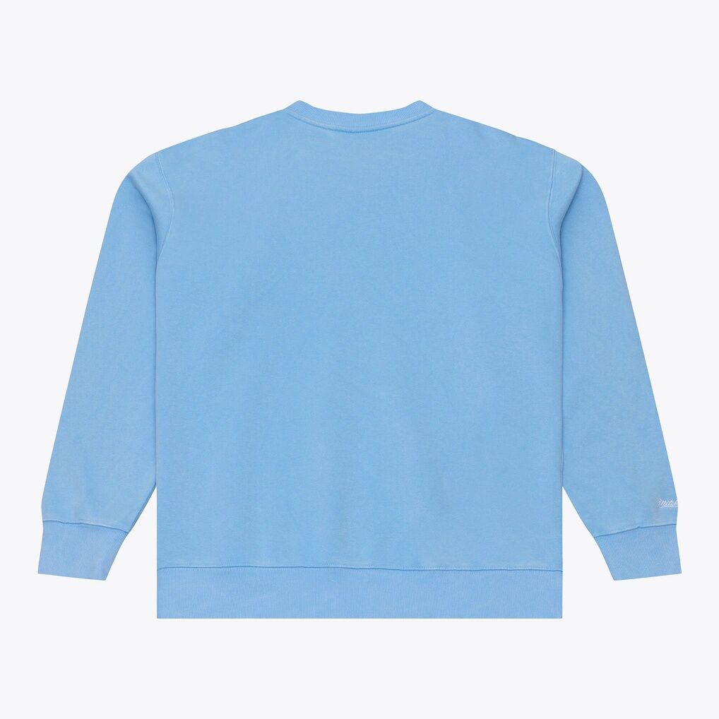Los Angeles Chargers Mitchell & Ness Micro Logo Fleece Sweatshirt - Powder Blue