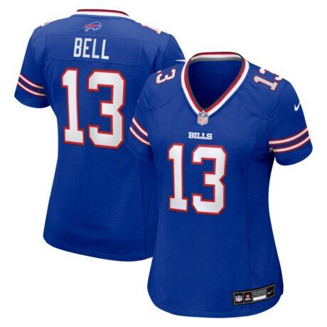 Skyler Bell Buffalo Bills Nike Women's Team Game Jersey - - Front View