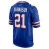 Davison Igbinosun Buffalo Bills Nike Team Game Jersey - - Alt2