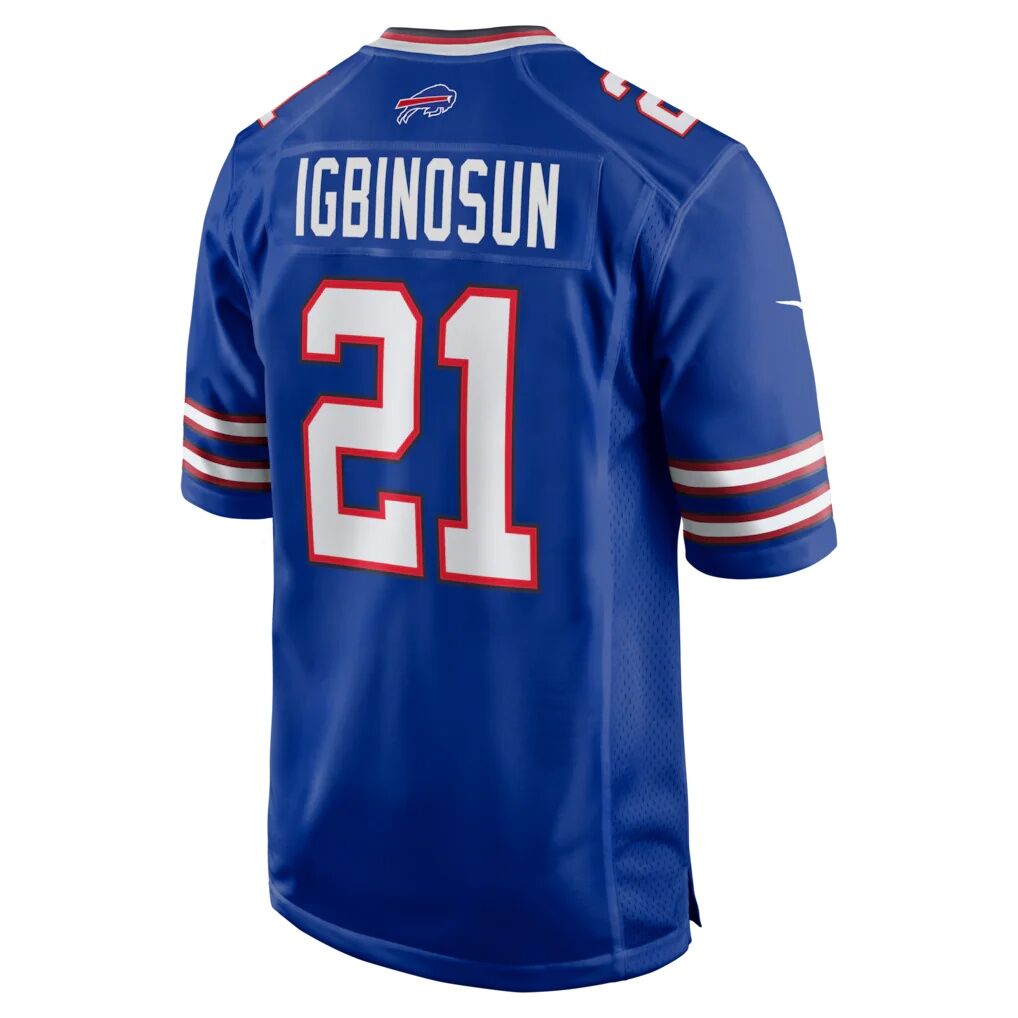 Davison Igbinosun Buffalo Bills Nike Team Game Jersey - Royal