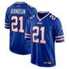 Davison Igbinosun Buffalo Bills Nike Team Game Jersey - - Front View