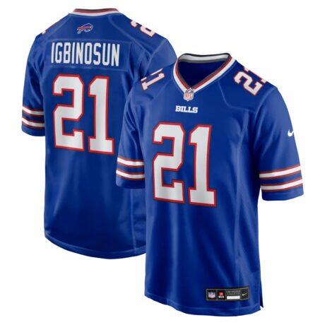 Davison Igbinosun Buffalo Bills Nike Team Game Jersey - - Front View