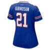 Davison Igbinosun Buffalo Bills Nike Women's Team Game Jersey - - Alt2