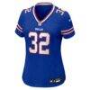 Toriano Pride Jr. Buffalo Bills Nike Women's Team Game Jersey - - Alt1