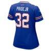 Toriano Pride Jr. Buffalo Bills Nike Women's Team Game Jersey - - Alt2