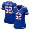 Kaleb Elarms-Orr Buffalo Bills Nike Women's Team Game Jersey - - Front View