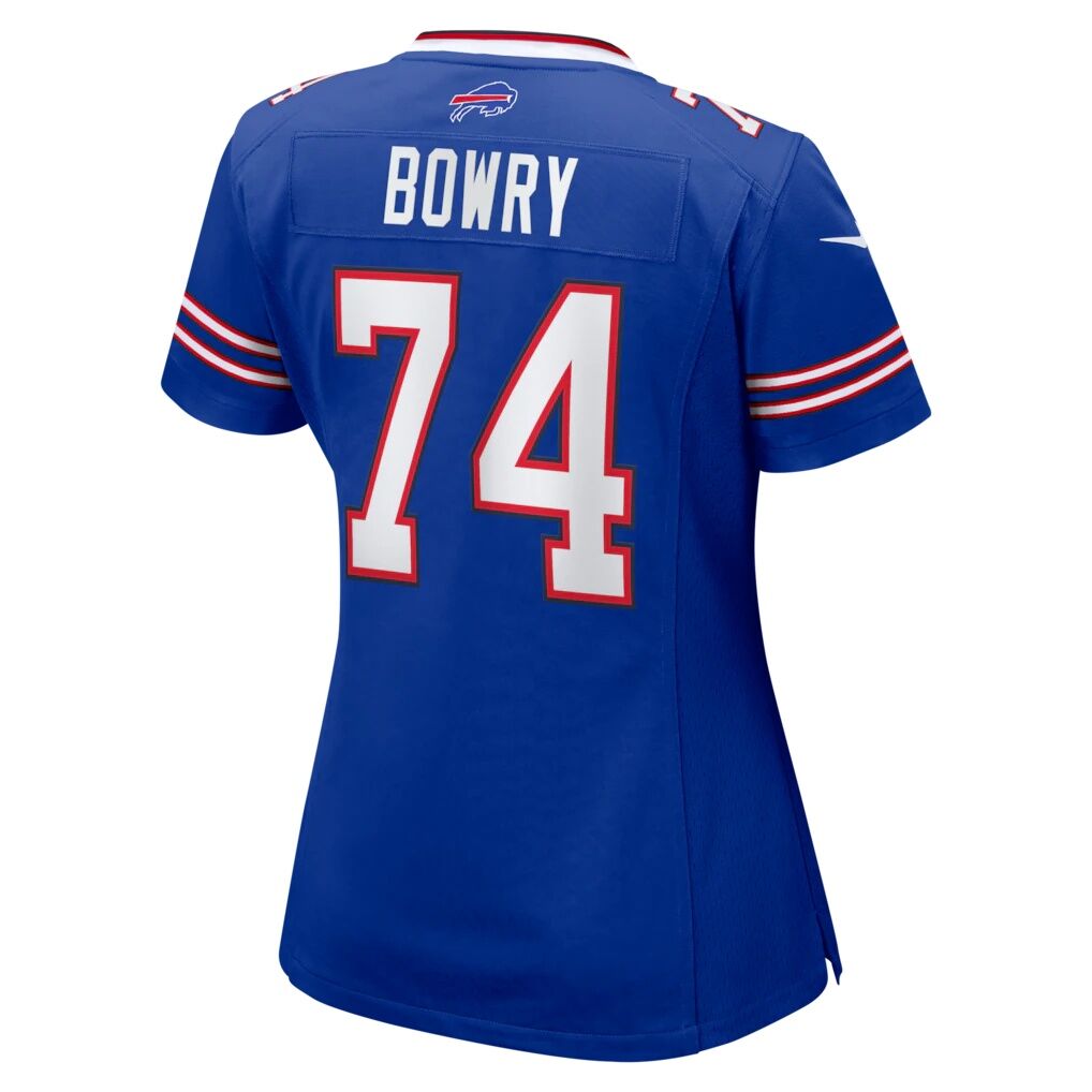Jude Bowry Buffalo Bills Nike Women's Team Game Jersey -  Royal