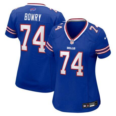 Jude Bowry Buffalo Bills Nike Women's Team Game Jersey - - Front View