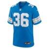 Chuck Clark Detroit Lions Nike Team Game Jersey - Blue - Alt1