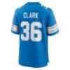 Chuck Clark Detroit Lions Nike Team Game Jersey - Blue - Alt2