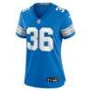 Chuck Clark Detroit Lions Nike Women's Team Game Jersey - Blue - Alt1