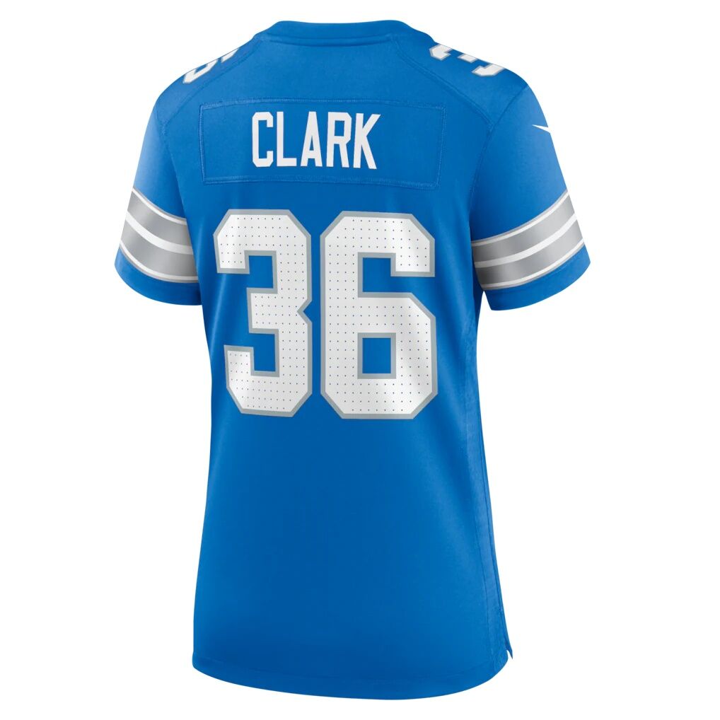 Chuck Clark Detroit Lions Nike Women's Team Game Jersey