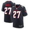 Kamari Ramsey Houston Texans Nike Team Game Jersey - Navy - Front View