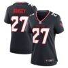 Kamari Ramsey Houston Texans Nike Women's Team Game Jersey - Navy - Front View
