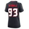 Kayden McDonald Houston Texans Nike Women's Team Game Jersey - Navy - Alt2