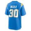 Alec Ingold Los Angeles Chargers Nike Team Game Jersey - - Alt2