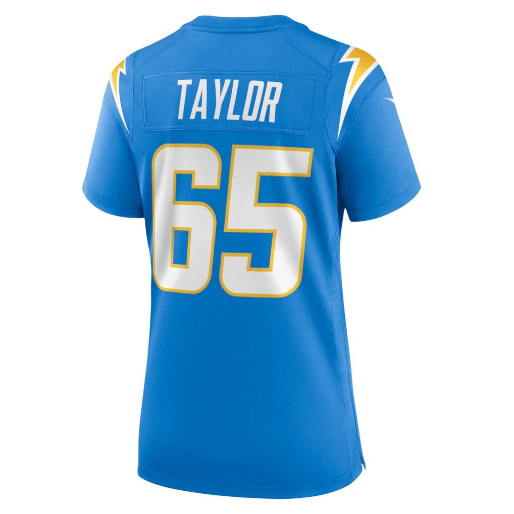 Logan Taylor Los Angeles Chargers Nike Women's Team Game Jersey -  Powder Blue