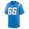 Jake Slaughter Los Angeles Chargers Nike Team Game Jersey - - Alt1