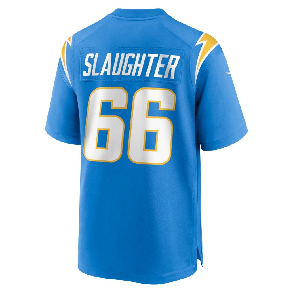 Jake Slaughter Los Angeles Chargers Nike Team Game Jersey - Powder Blue