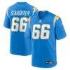 Jake Slaughter Los Angeles Chargers Nike Team Game Jersey - - Front View