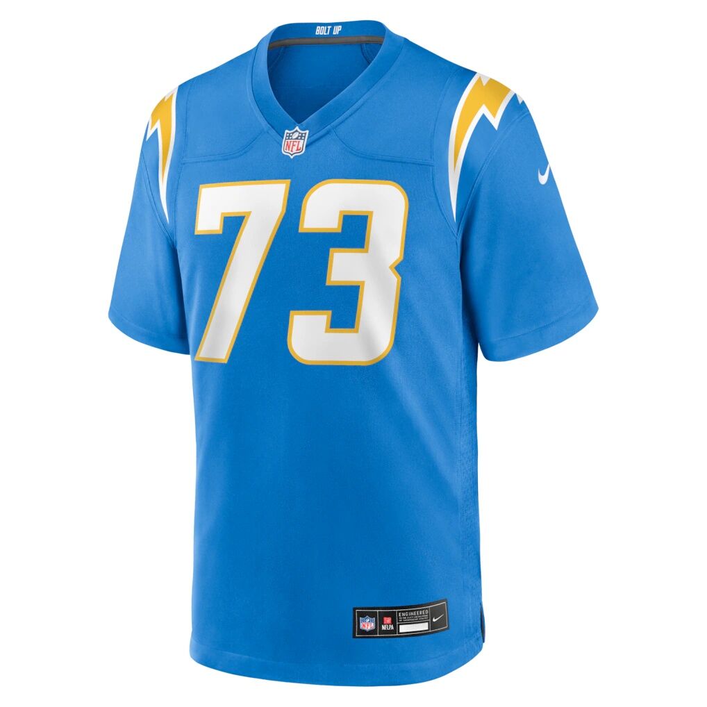 Alex Harkey Los Angeles Chargers Nike Team Game Jersey - Powder Blue