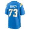 Alex Harkey Los Angeles Chargers Nike Team Game Jersey - - Alt2