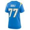 Travis Burke Los Angeles Chargers Nike Women's Team Game Jersey - - Alt2